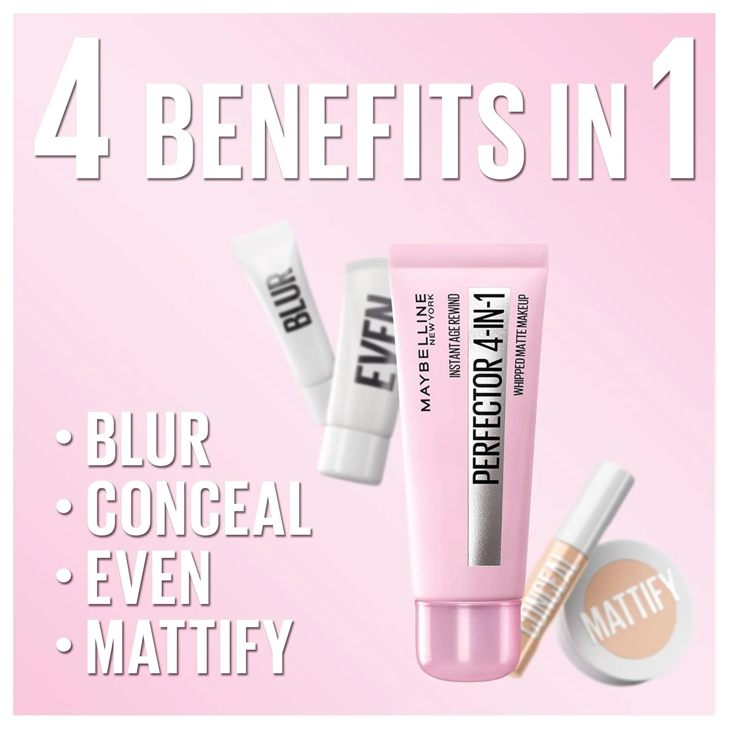 Perfector 4-in-1 : Whipped Matte Makeup (Choose Your Shade!) - Image 3
